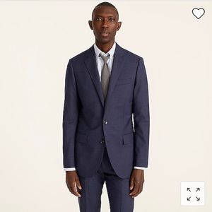 J. CREW Ludlow Slim-fit Italian Wool Suit Jacket, Double Vent - Caspian Sea Blue